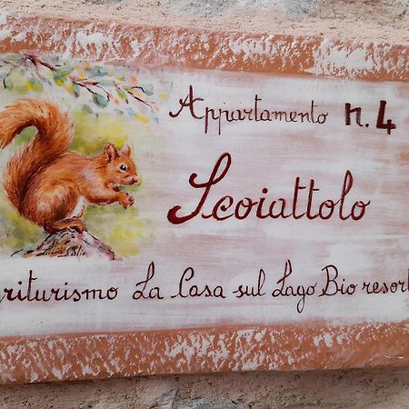La Casa Sul Lago Posta Fibreno Eksteriør billede
