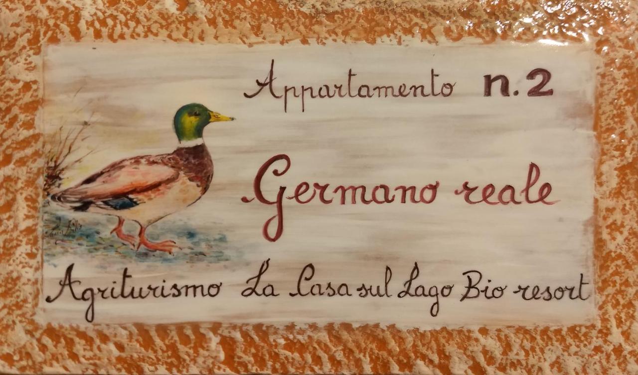 La Casa Sul Lago Posta Fibreno Eksteriør billede